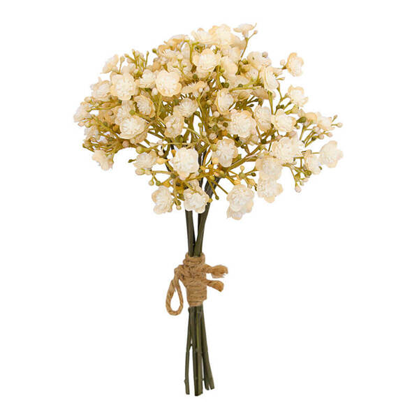 Buquê De Flores Artificiais Gypsophila Creme| Formosinha